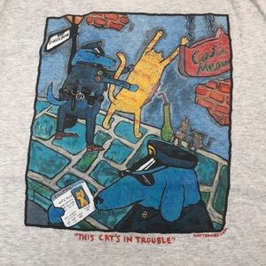 NEW ORLEANS VINTAGE CAT SHIRT